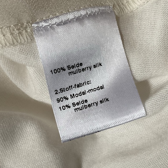 AKRIS Punto mulberry silk T-shirt 14 - Picture 10 of 11